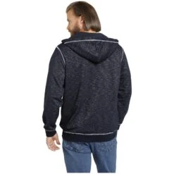 Sweatjacke JOKORA Dunkelblau Melange -Jan Vanderstorm server 3549