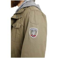 Fieldjacket BERTELOT Oliv -Jan Vanderstorm server 3556