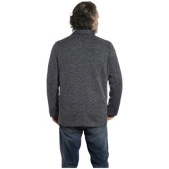 Jersey-Sakko ALBIN Dunkelblau Melange -Jan Vanderstorm server 3576