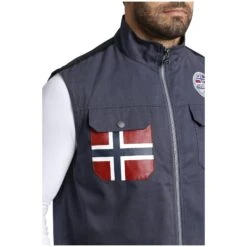 Outdoorweste RION Dunkelgrau -Jan Vanderstorm server 360