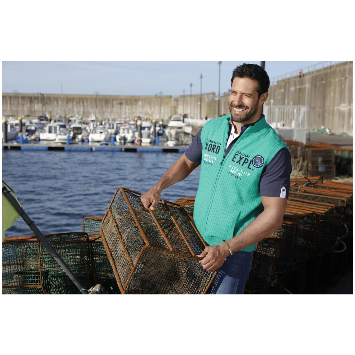 Strickweste THYRON Grün 4 Strickweste THYRON Grün – Bild 4