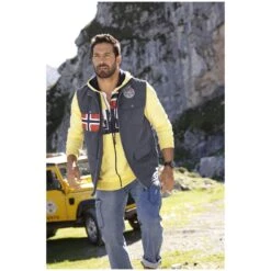 Outdoorweste RION Dunkelgrau -Jan Vanderstorm server 362