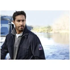 Fieldjacket BROR Dunkelblau -Jan Vanderstorm server 3633