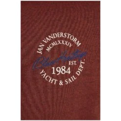 Sweatjacke JOKORA Rot Melange -Jan Vanderstorm server 3708