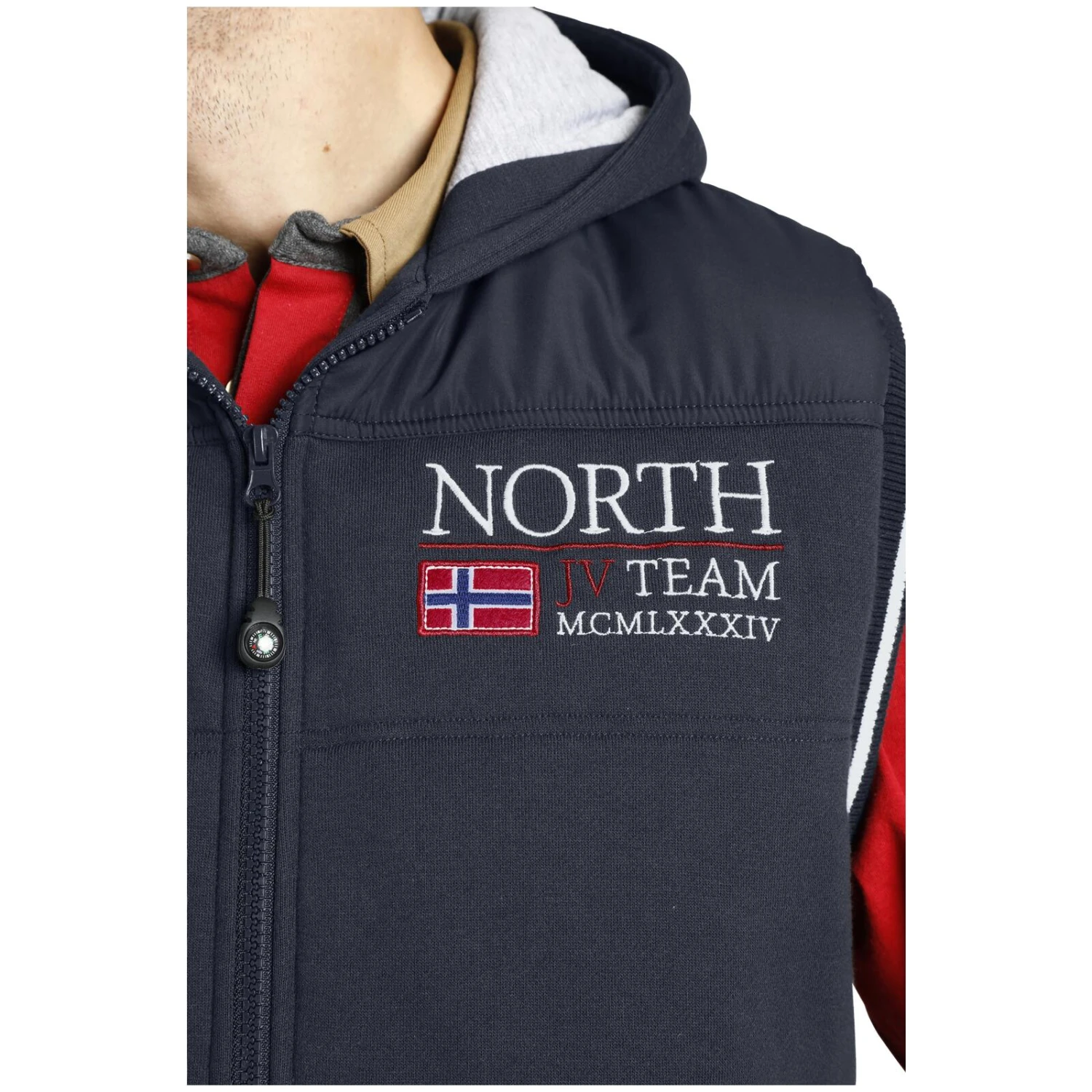 Outdoorweste GONER Dunkelblau 4 Outdoorweste GONER Dunkelblau – Bild 4