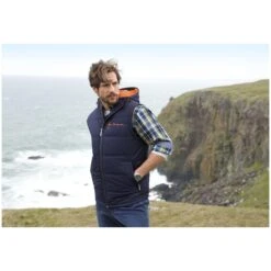 Outdoorweste NITHARD Dunkelblau -Jan Vanderstorm server 3764