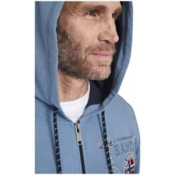 Sweatjacke HOLVAST Blau -Jan Vanderstorm server 3778