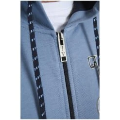 Sweatjacke HOLVAST Blau -Jan Vanderstorm server 3779