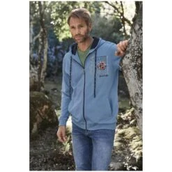 Sweatjacke HOLVAST Blau -Jan Vanderstorm server 3781