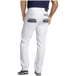 Tiefbundhose GUNTRAM Weiß -Jan Vanderstorm server 3879