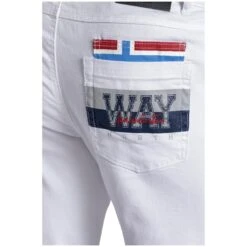 Tiefbundhose GUNTRAM Weiß -Jan Vanderstorm server 3881