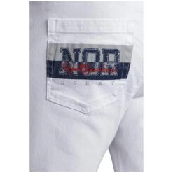 Tiefbundhose GUNTRAM Weiß -Jan Vanderstorm server 3882