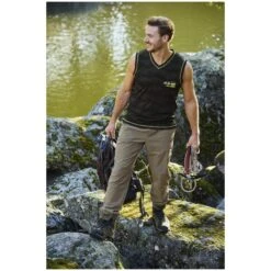 Hose GUNNBORG Oliv -Jan Vanderstorm server 3904