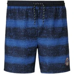 Badeshorts SEMION Dunkelblau Gemustert