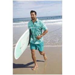 Badeshorts LEANO Petrol -Jan Vanderstorm server 4041