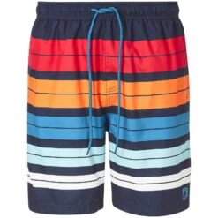 Badeshorts HJALMAR Blau Gestreift