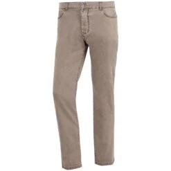 Tiefbundhose AKSEL Braun