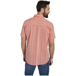 Kurzarmhemd HILDEMAR Orange -Jan Vanderstorm server 44