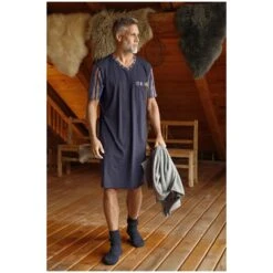 Nachthemd ARWID Dunkelblau 9 Nachthemd ARWID Dunkelblau -Jan Vanderstorm server 4627