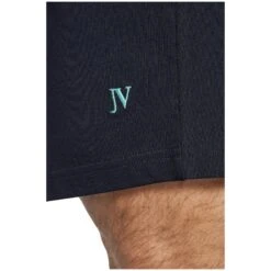 Kurzer Schlafanzug HAGER Dunkelblau Gestreift -Jan Vanderstorm server 4634