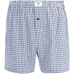 3er Pack Boxershorts RIKU Blau Gemustert -Jan Vanderstorm server 4661