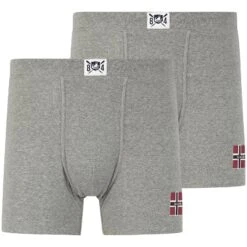 2er Pack Retropant JORV Hellgrau Melange