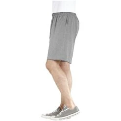 Kurze Schlafhose MALVIK Hellgrau Melange -Jan Vanderstorm server 4684