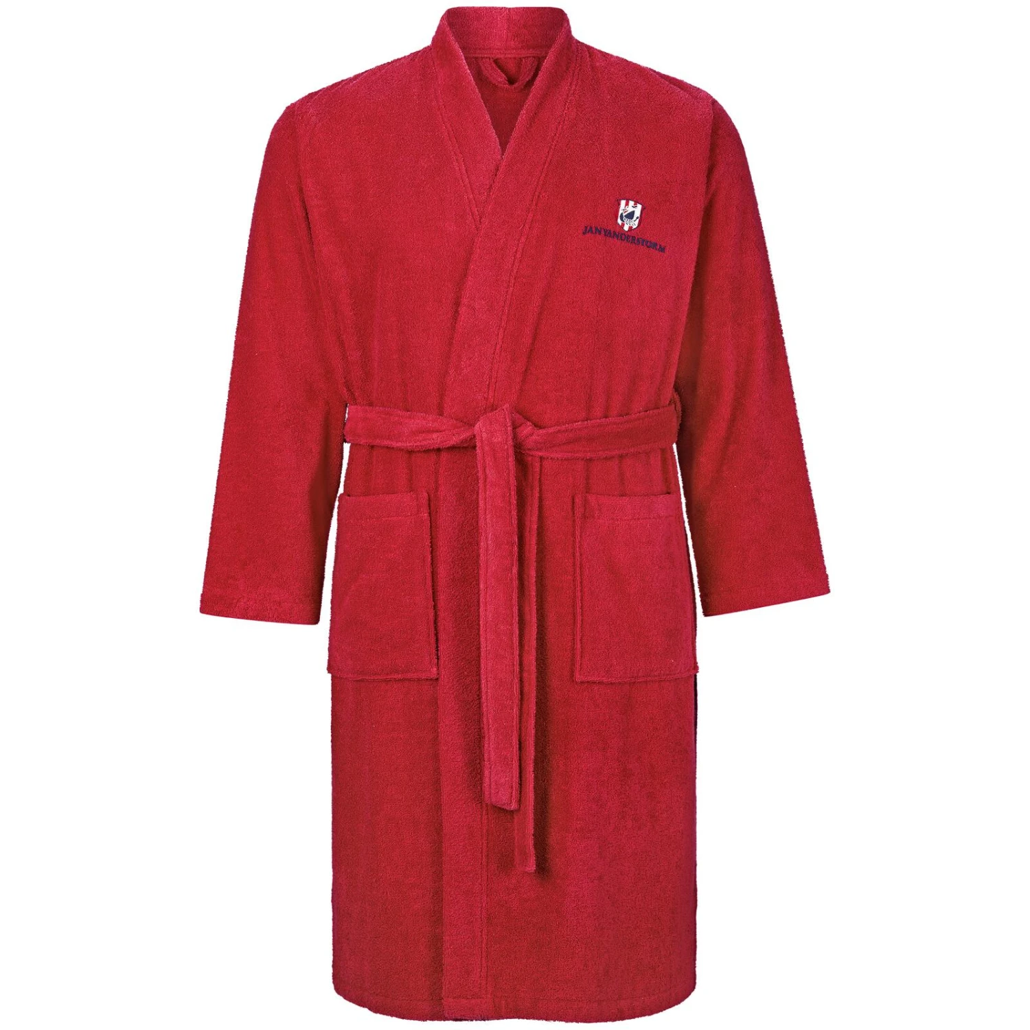 Bademantel JANNING Rot 1 Bademantel JANNING Rot