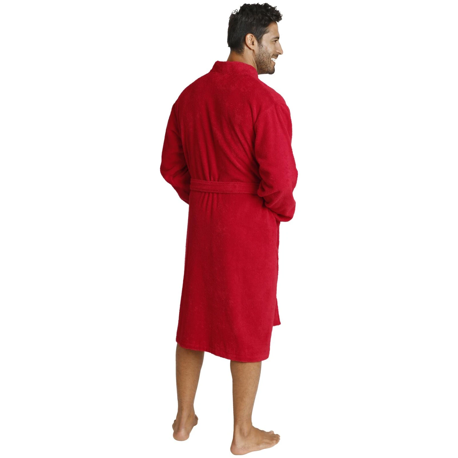 Bademantel JANNING Rot 3 Bademantel JANNING Rot – Bild 3