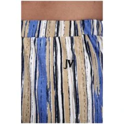 Schlafanzug ANTOS Royal Blau Gemustert -Jan Vanderstorm server 4732