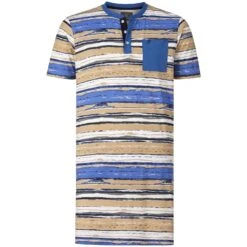 Nachthemd HALGRIM Beige Gemustert