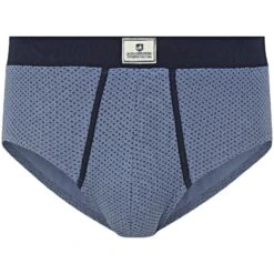 3er Pack Sportslip ILLAR Blau Gemustert -Jan Vanderstorm server 4799