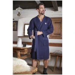 Bademantel ARETTI Dunkelblau -Jan Vanderstorm server 4806