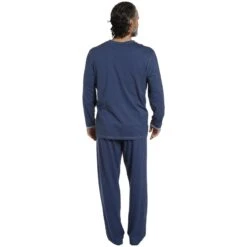 Schlafanzug TERO Blau Gemustert -Jan Vanderstorm server 4824