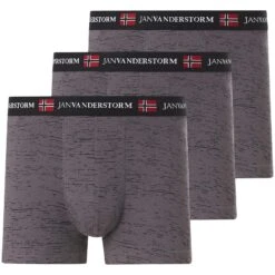 3er Pack Retropant NORIK Dunkelgrau