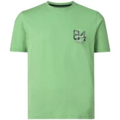 Kurzer Schlafanzug BARTOLV Grün Gemustert -Jan Vanderstorm server 4886