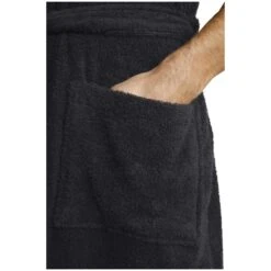 Bademantel JANNING Schwarz -Jan Vanderstorm server 4906