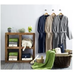 Bademantel JANNING Dunkelblau -Jan Vanderstorm server 4986