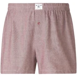 3er Pack Boxershorts MARKKU Dunkelblau Rot Gemustert -Jan Vanderstorm server 5027