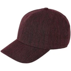 Basecap RIKKEL Dunkelrot Melange
