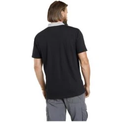 Poloshirt NJAL Schwarz -Jan Vanderstorm server 68