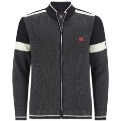 Strickjacke ANVE Dunkelgrau