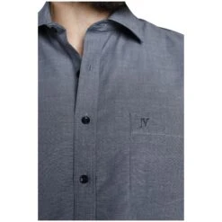 Doppelpack Hemd EVIN Weiß Blau -Jan Vanderstorm server 713