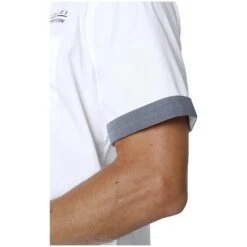 Doppelpack Hemd EVIN Weiß Blau -Jan Vanderstorm server 715