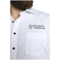 Doppelpack Hemd EVIN Weiß Blau -Jan Vanderstorm server 716