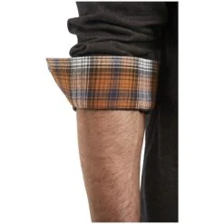 Flanellhemd NOTKER Braun -Jan Vanderstorm server 721