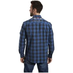 Hemd EEKA Schwarz Kariert -Jan Vanderstorm server 8