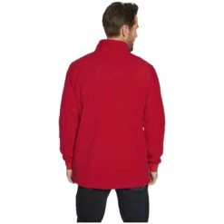 Fleece-Sweatshirt SIETSE Rot -Jan Vanderstorm server 863
