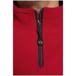 Fleece-Sweatshirt SIETSE Rot -Jan Vanderstorm server 864