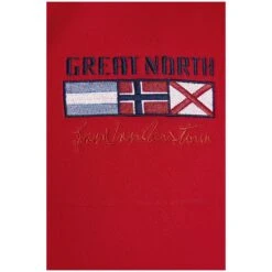 Fleece-Sweatshirt SIETSE Rot -Jan Vanderstorm server 866